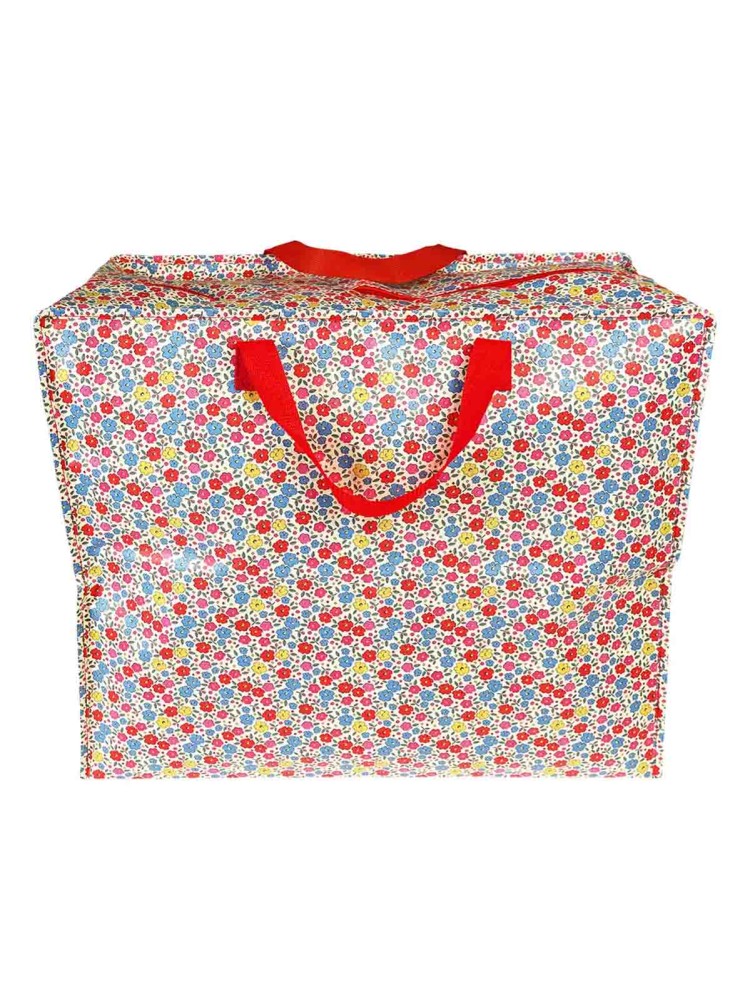 Jumbo opbevaringspose 78 liter - "Tilde" Små blomster