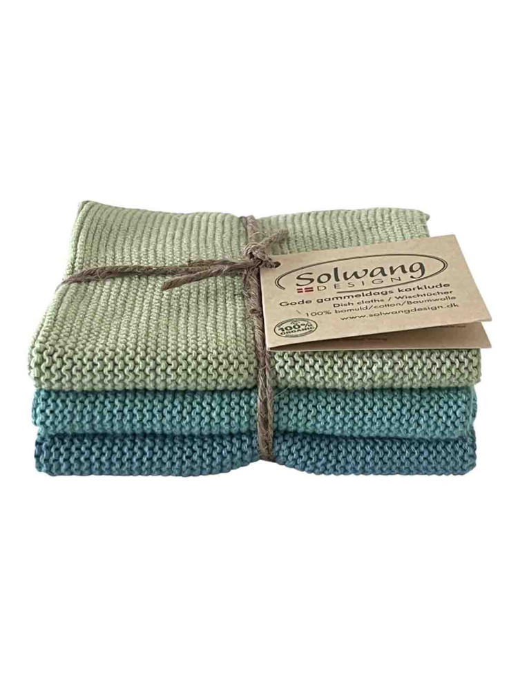 Solwang Karklude i bomuld - Seafoam