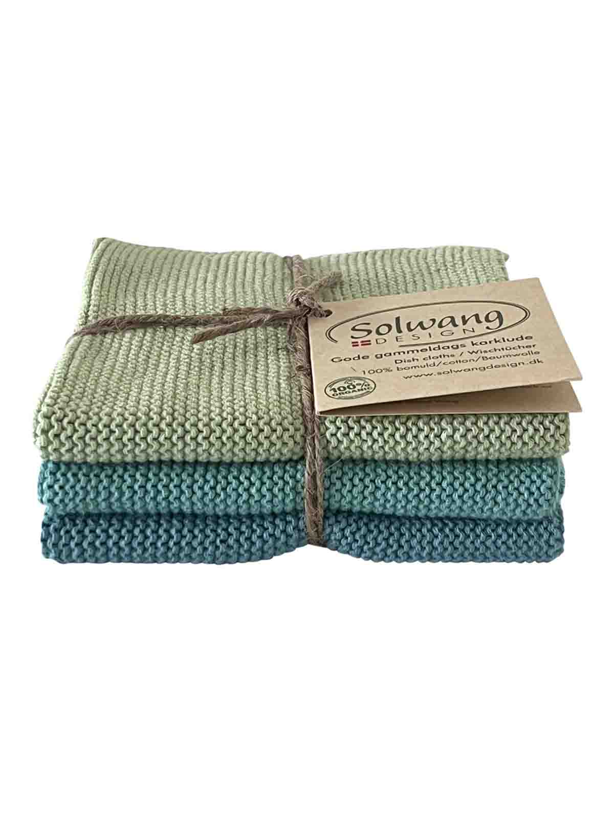 Solwang Karklude i bomuld - Seafoam
