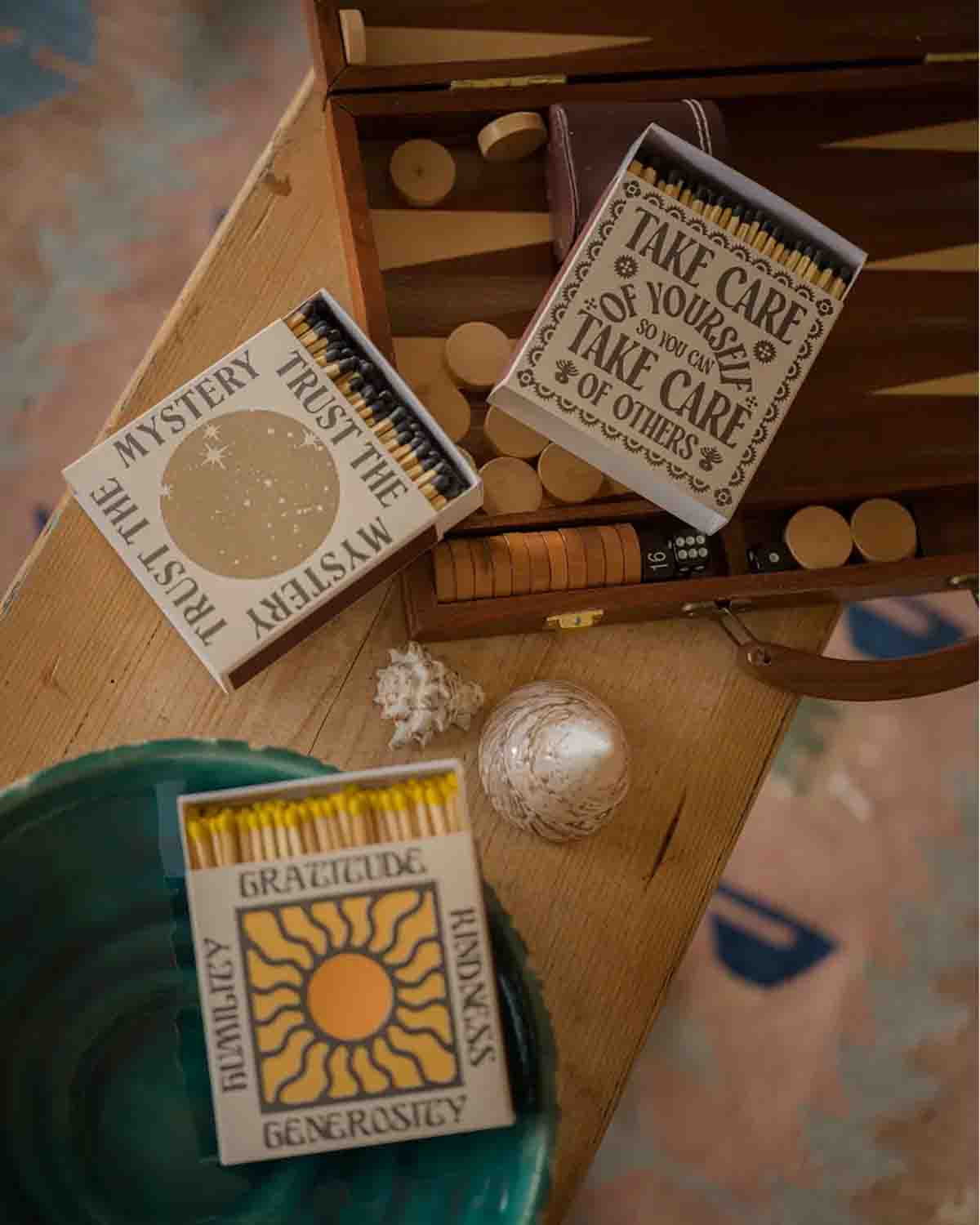Alternative view of Archivist tændstikker - "Take care of yourself"