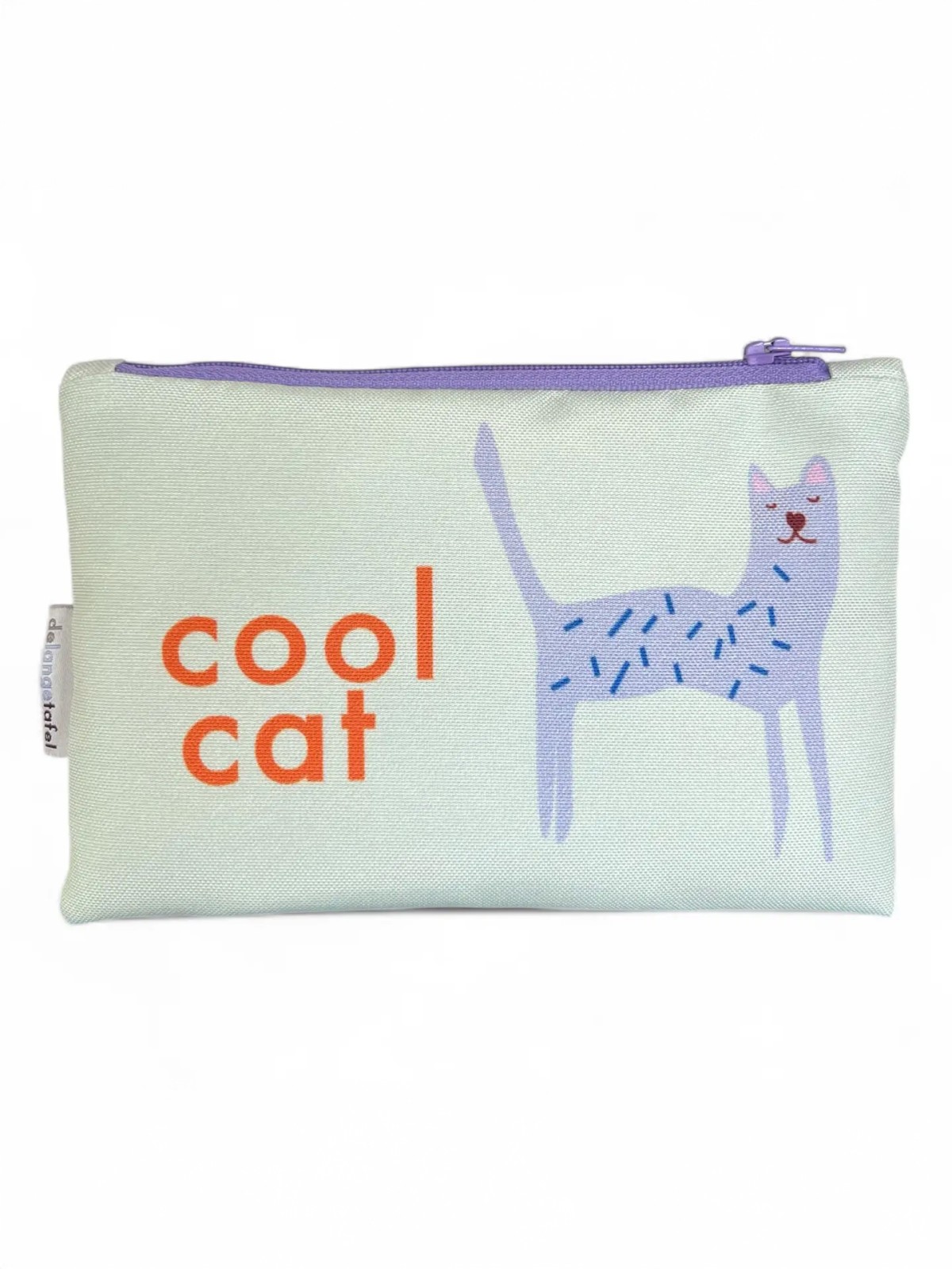 Pung til småting  (12 x 17) - "Cool Cat"