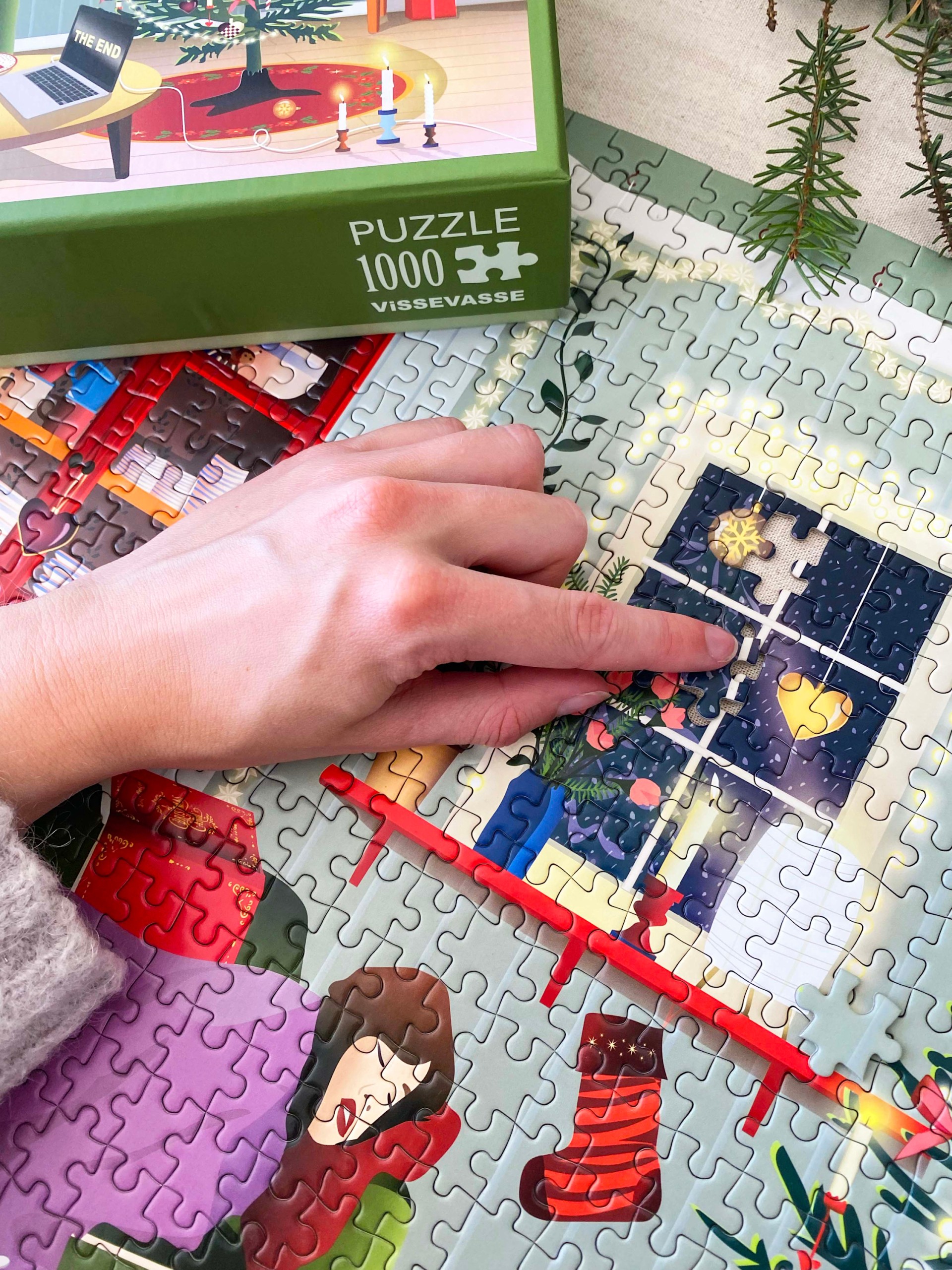 Puslespil 1000 brikker - Lazy days - Billede 3