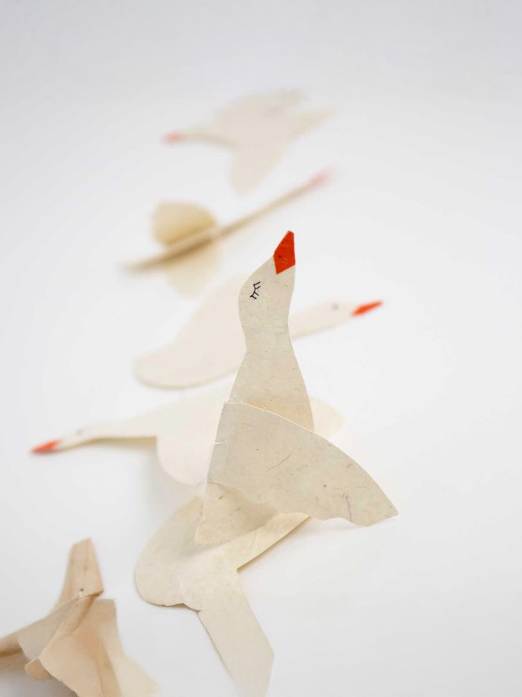 Guirlande "Swans" - 100 cm - Billede 3