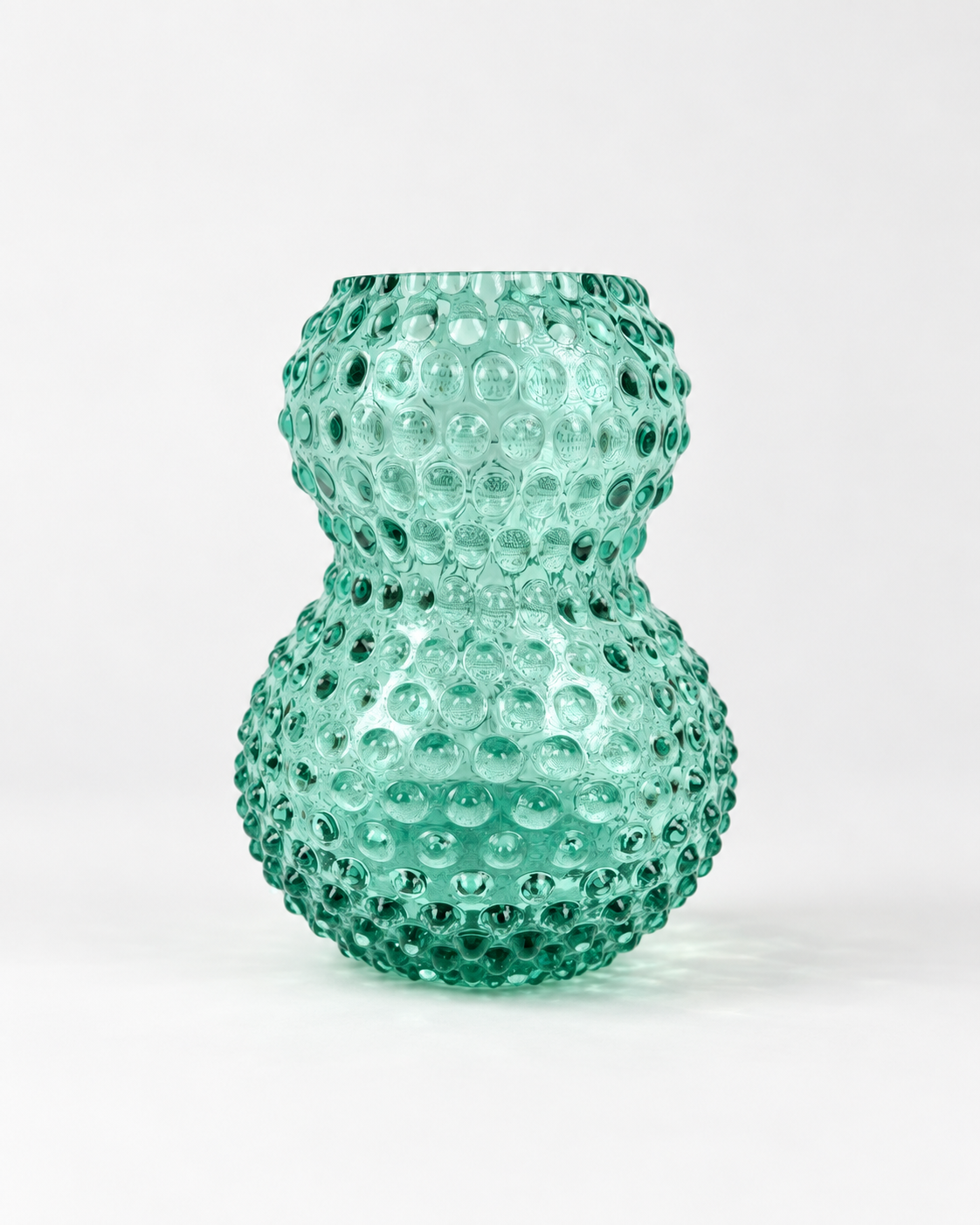 Alternative view of Stor Birdie vase (20 cm) i pindsvineglas - Beryl