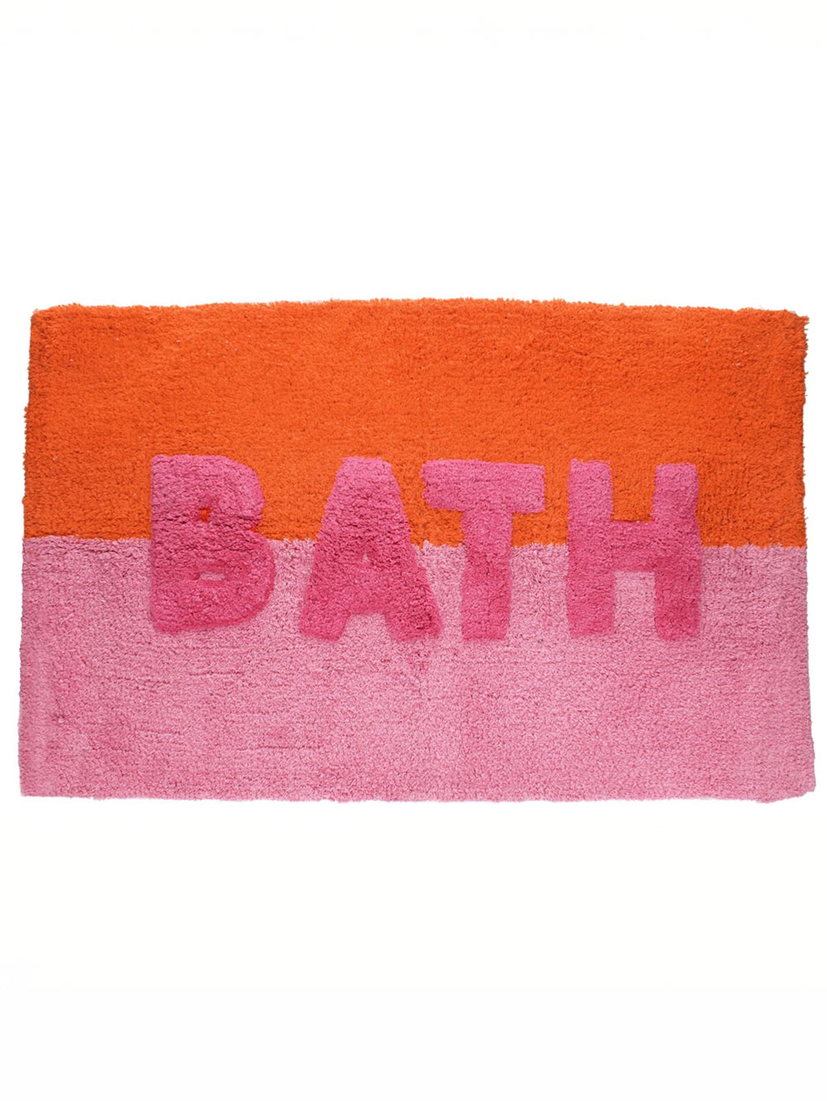 Bademåtte "Bath" - Pink og Orange