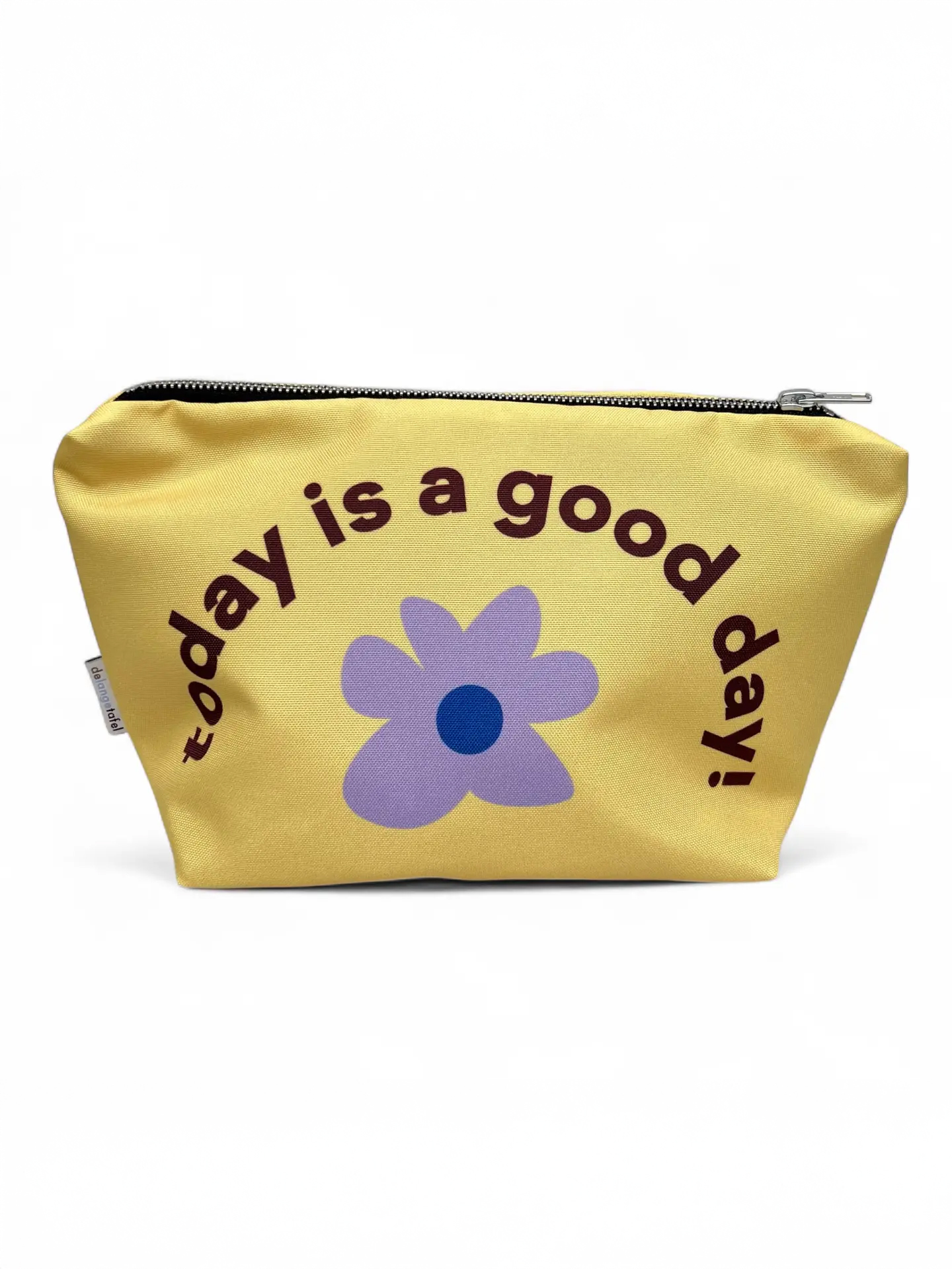 Toilettaske (18 x 30) - "Today is a good day"