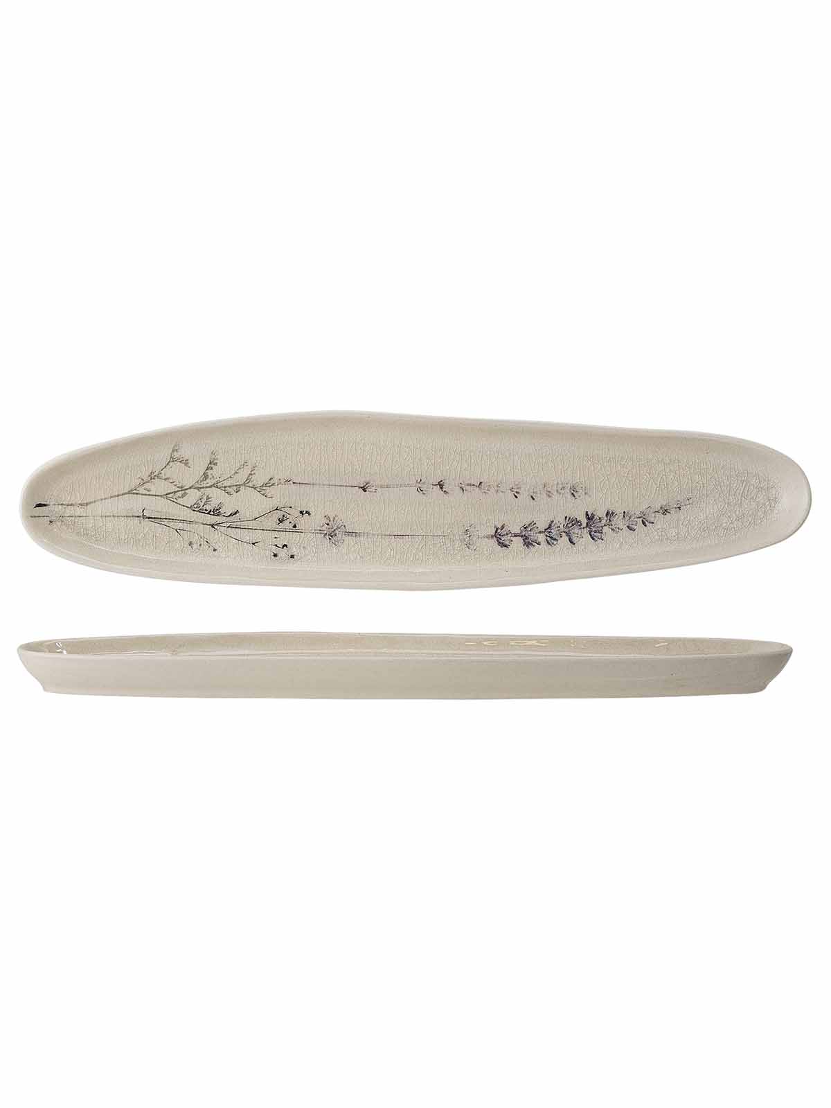 Serveringsfad "Bea" (35,5 x 8 cm) - Hvid