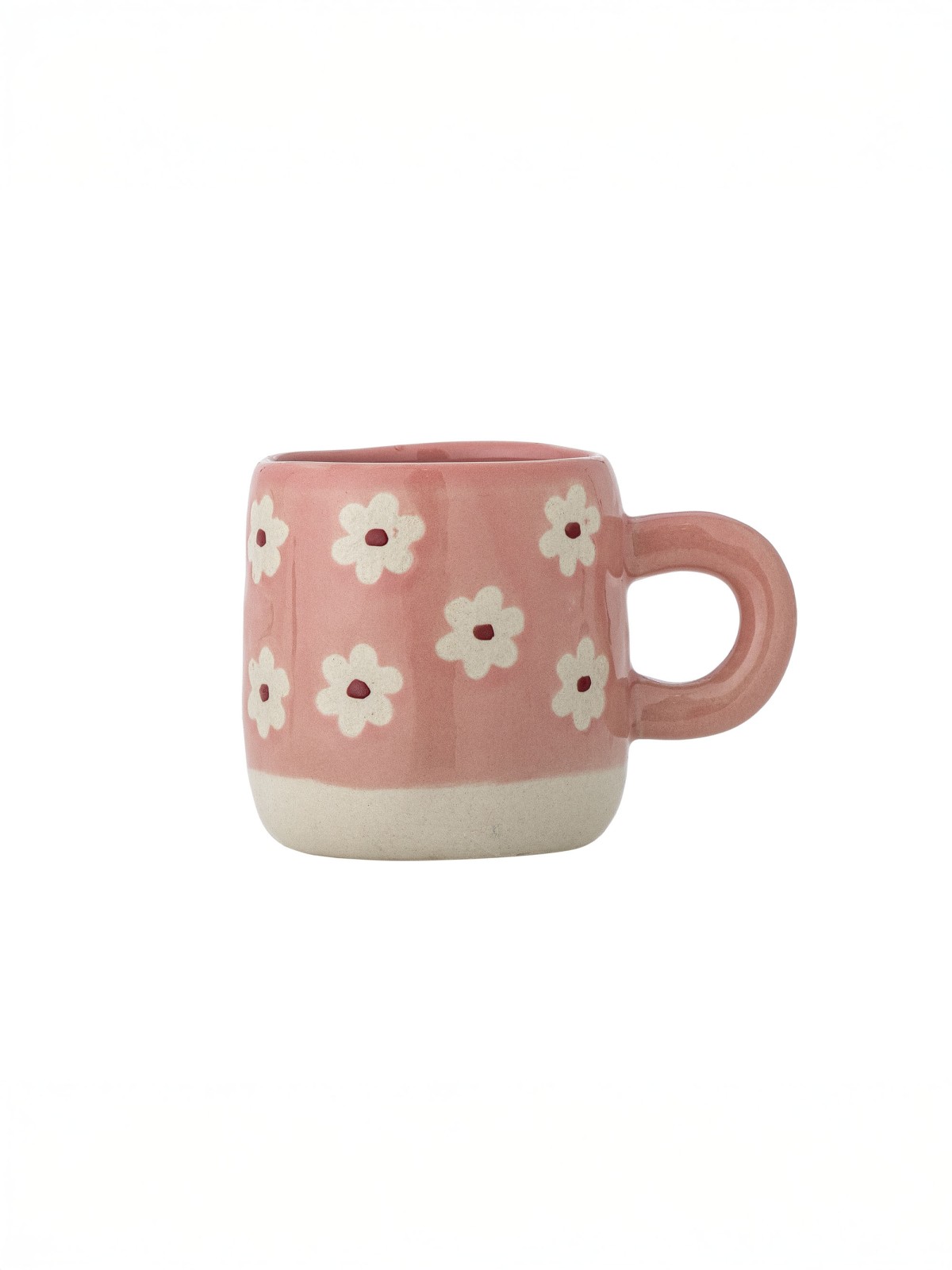 Alternative view of Kop "Millie" med blomstermotiv (110 ml) - Lyserød