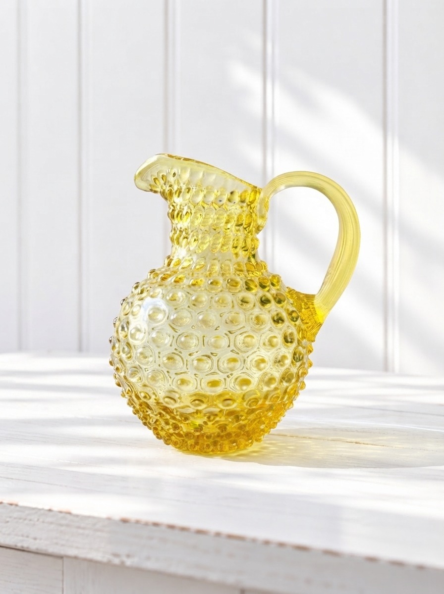 Kande i pindsvineglas 2 liter - citron