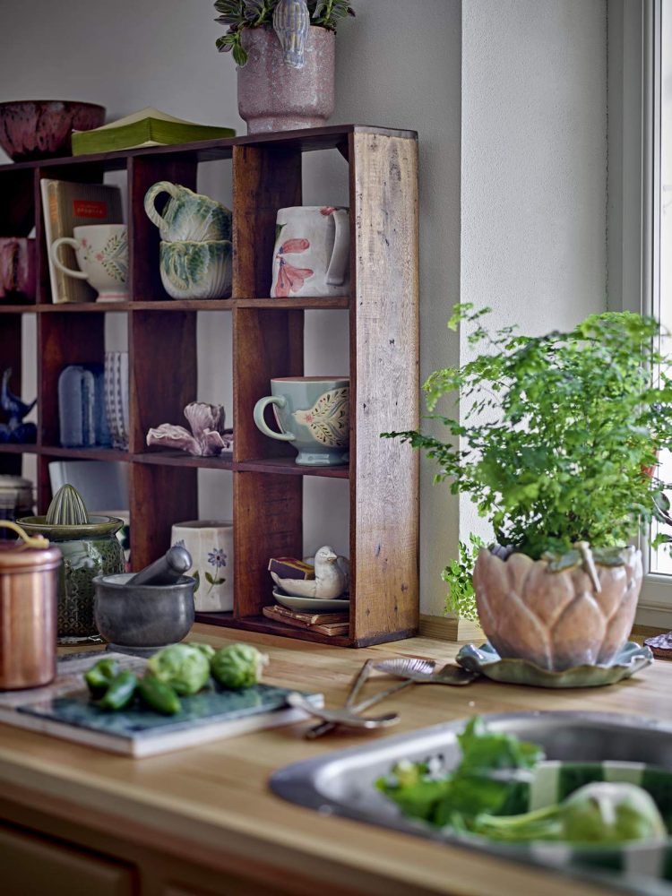 Kop "Camilla" med blåt blomstermotiv - Billede 3