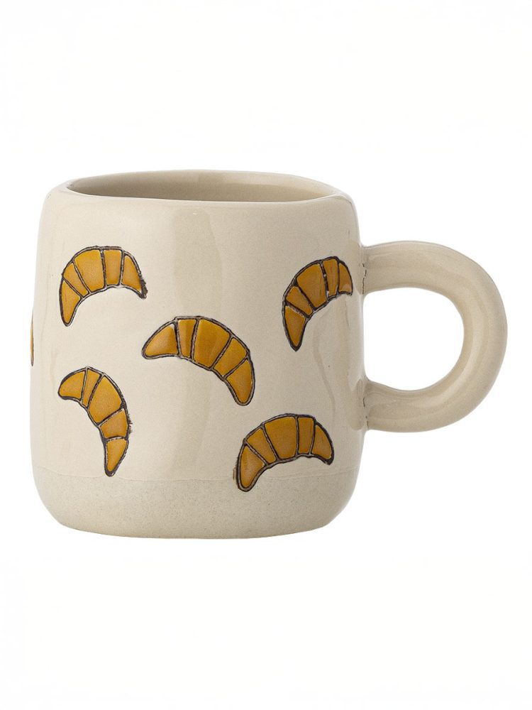Kop "Mille" med croissanter - Creme