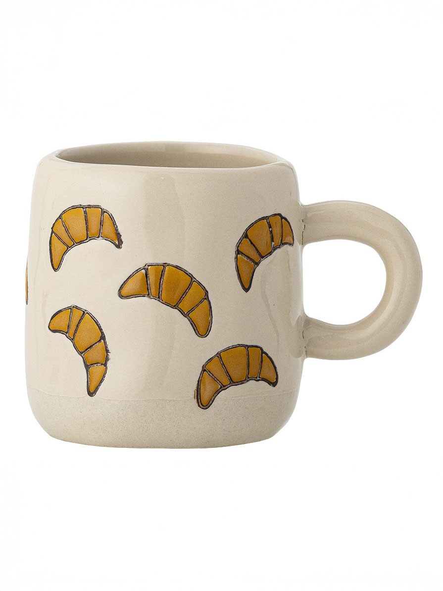 Kop "Mille" med croissanter - Creme