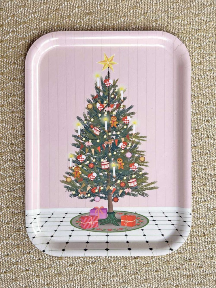 Bakke (20 x 27) - Glowing christmas tree