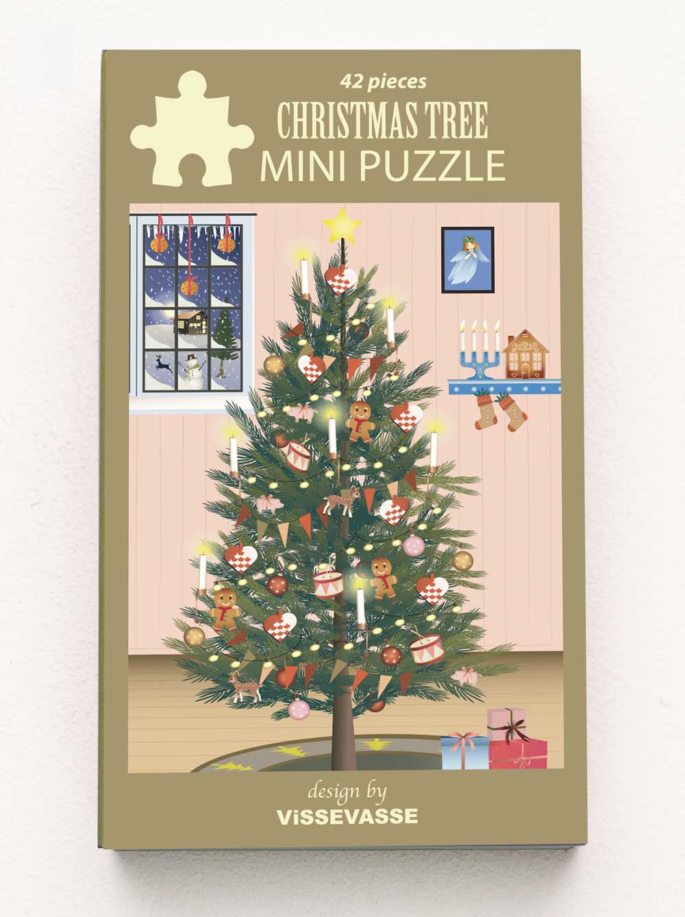 Mini puslespil - Christmas tree