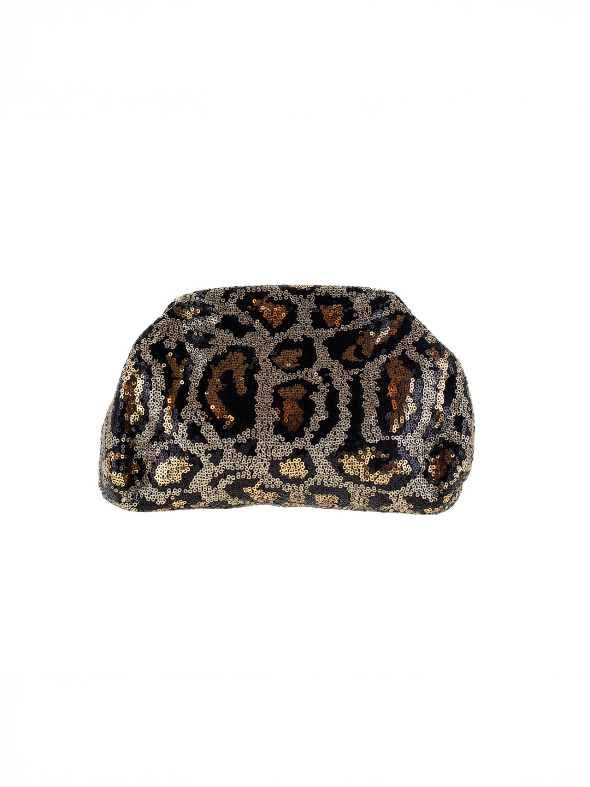 Clutch "Kosta" - Paillet leopard