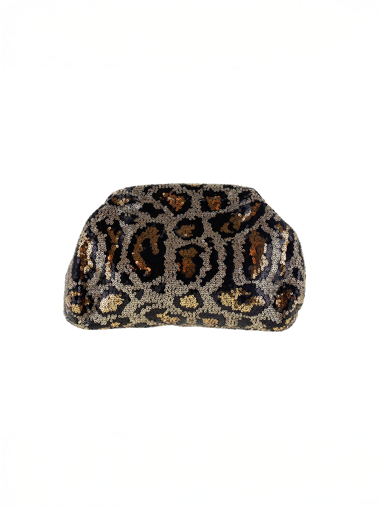 Clutch "Kosta" - Paillet leopard