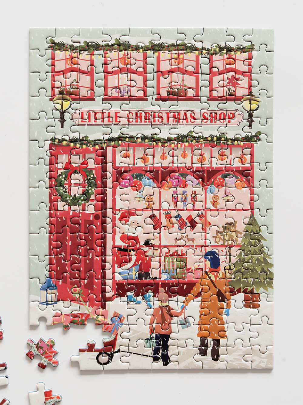 Alternative view of Puslespil (150 brikker) - Little christmas shop