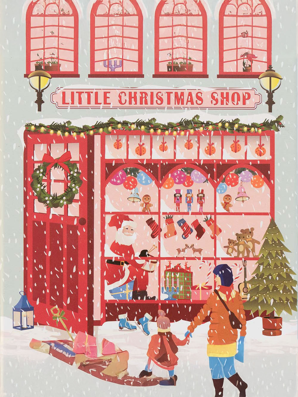 Puslespil (150 brikker) - Little christmas shop - Billede 4