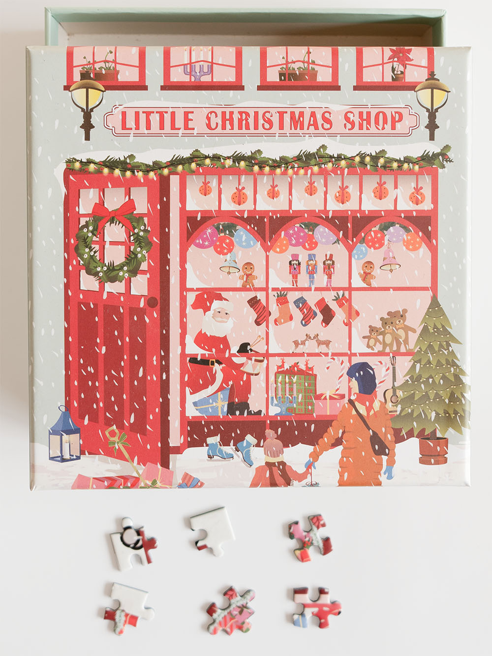 Puslespil (150 brikker) - Little christmas shop - Billede 7