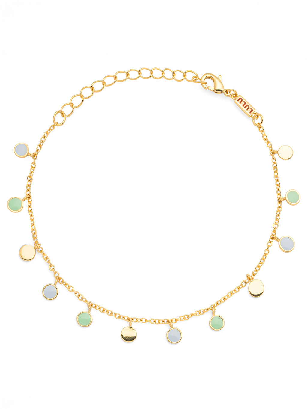 Boho Bracelet - Skyride Blue/Seasalt Green
