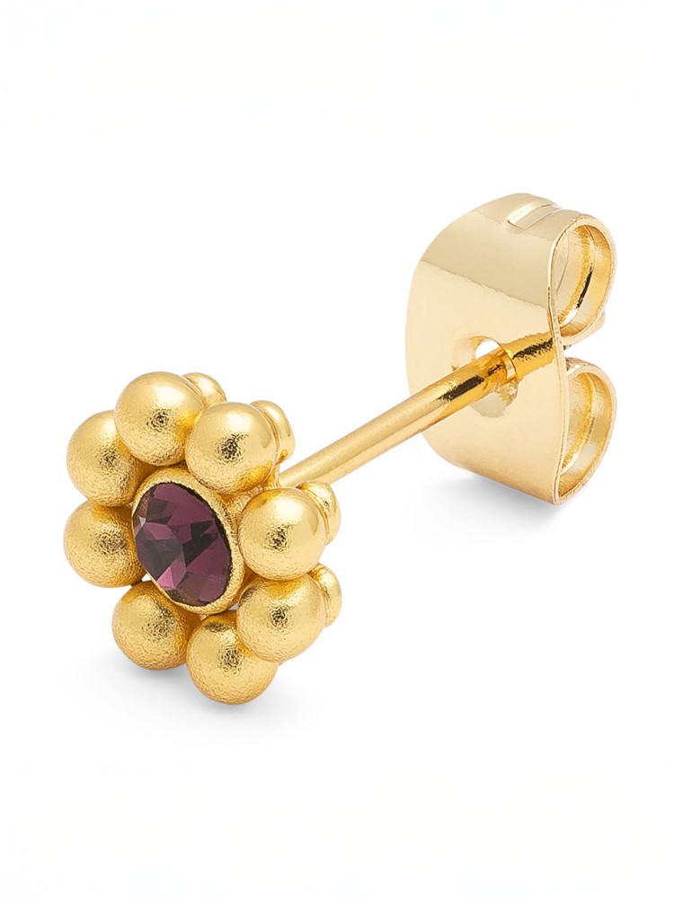 Ørestik - Bouquet "Crystal Flower" amethyst - Billede 3