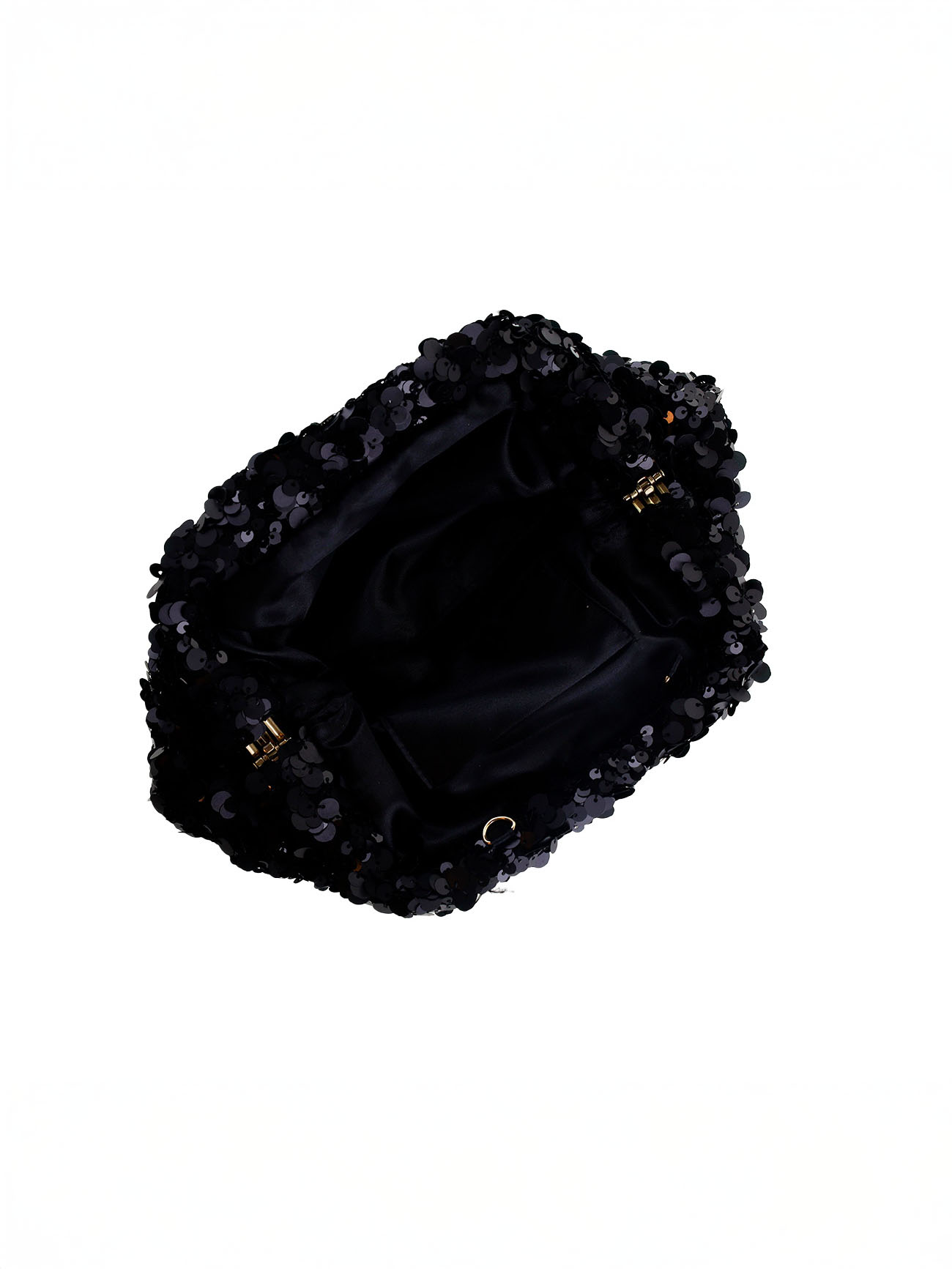 Clutch "Thea" - Paillet sort - Billede 2