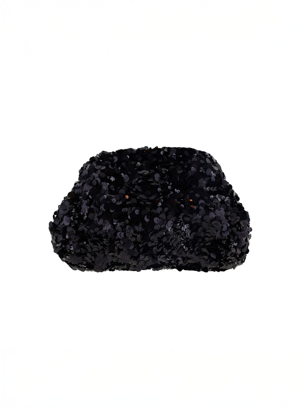 Clutch "Thea" - Paillet sort