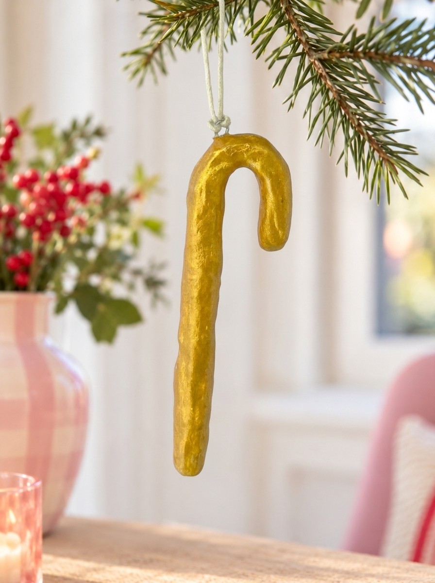 Slikstok i bomuldsmaché – guld