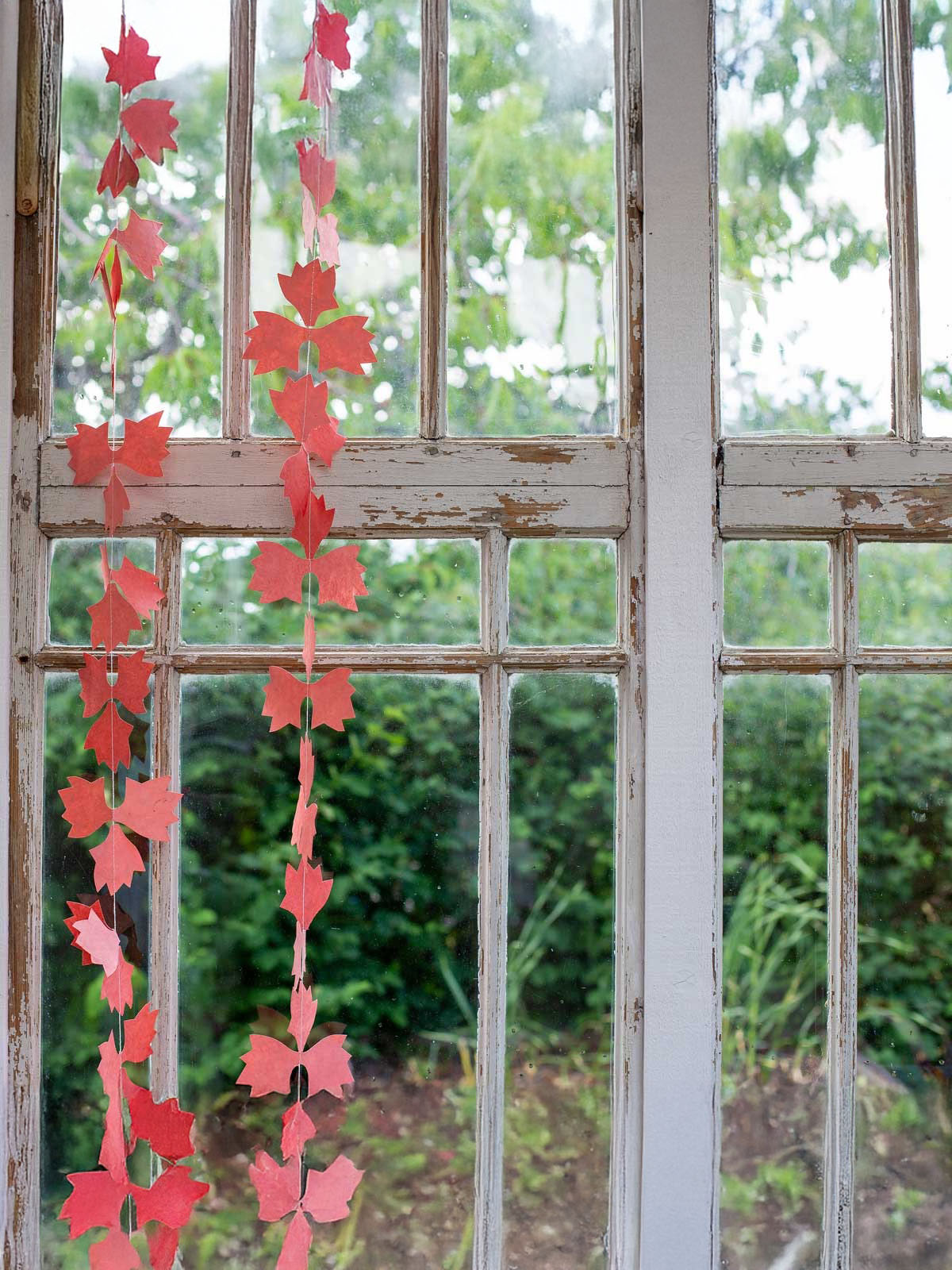 Guirlande med papir - Maple - Billede 3