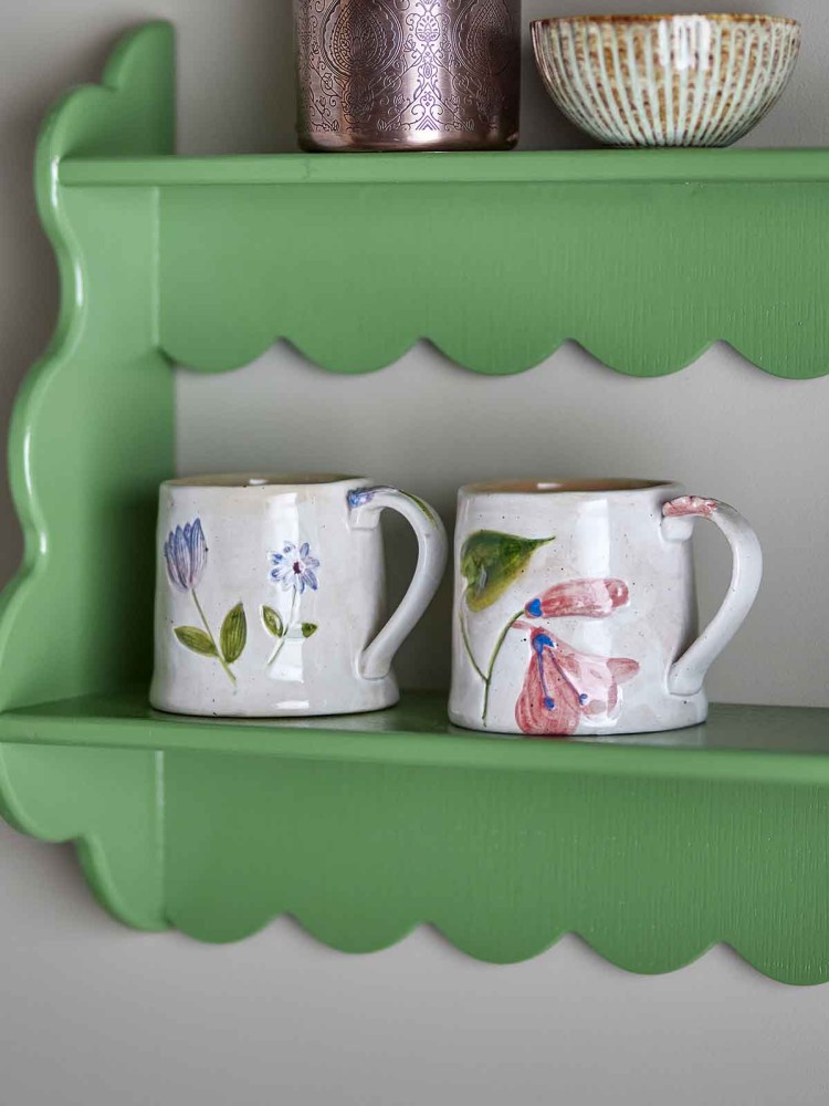 Kop "Camilla" med blåt blomstermotiv - Billede 4