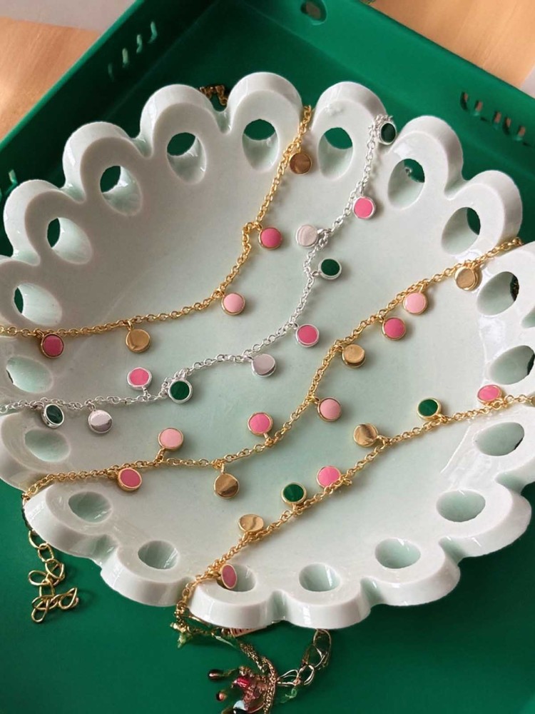 Boho Bracelet - Light Pink - Billede 3
