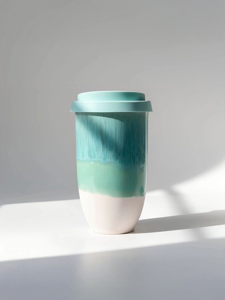 "To go" kop med låg (360 ml) - Bridgetown - Billede 3