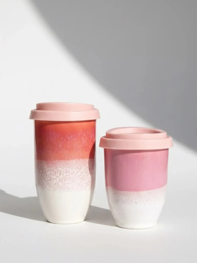 "To go" kop med låg (360 ml) - Cannes - Billede 4