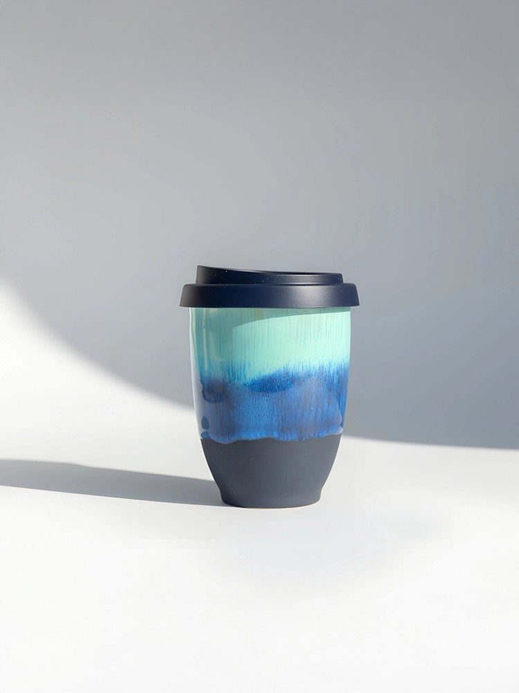 "To go" kop med låg (240 ml) - Lissabon
