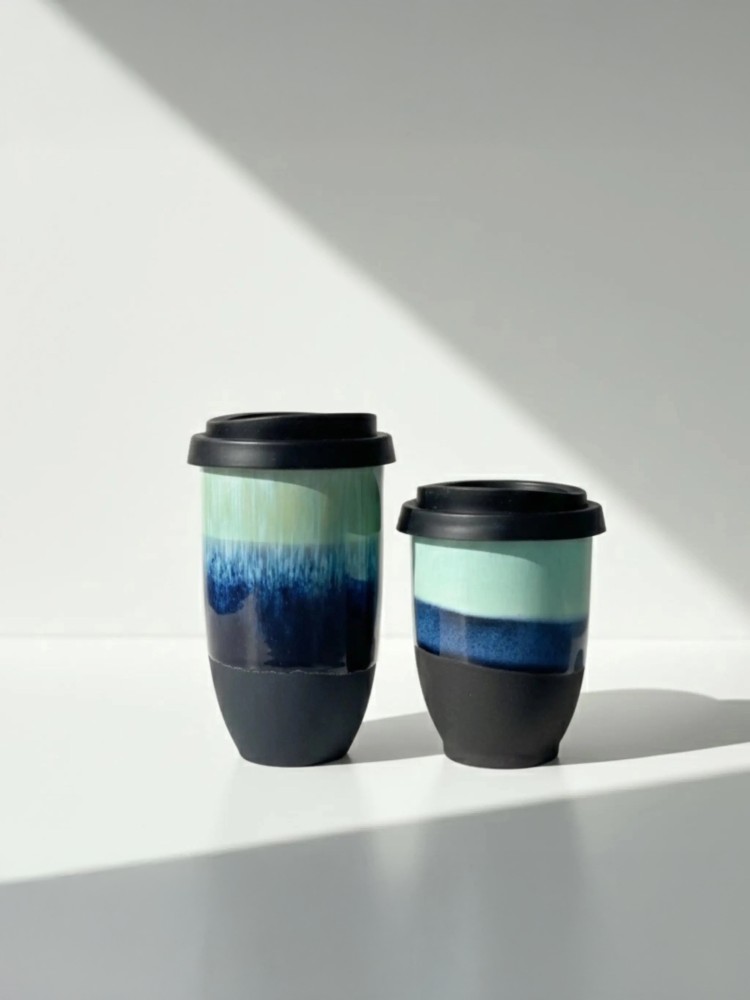 "To go" kop med låg (240 ml) - Lissabon - Billede 4