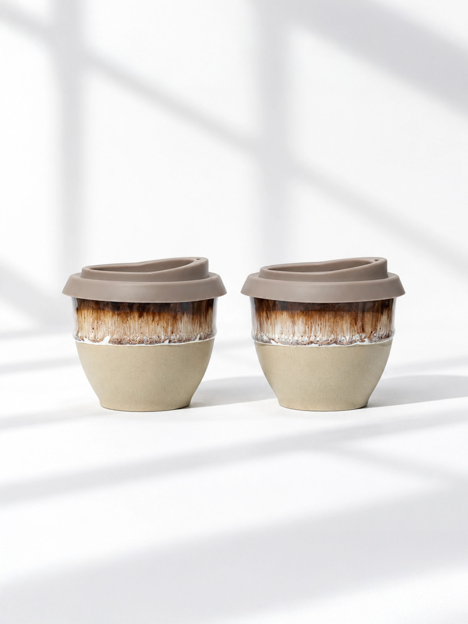 "To go" kop med låg (180 ml) - Rome - Billede 5