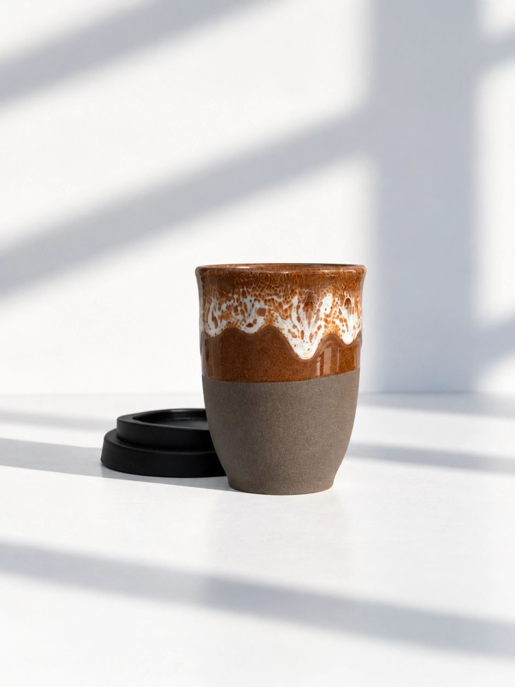 "To go" kop med låg (240 ml) - Naples - Billede 2