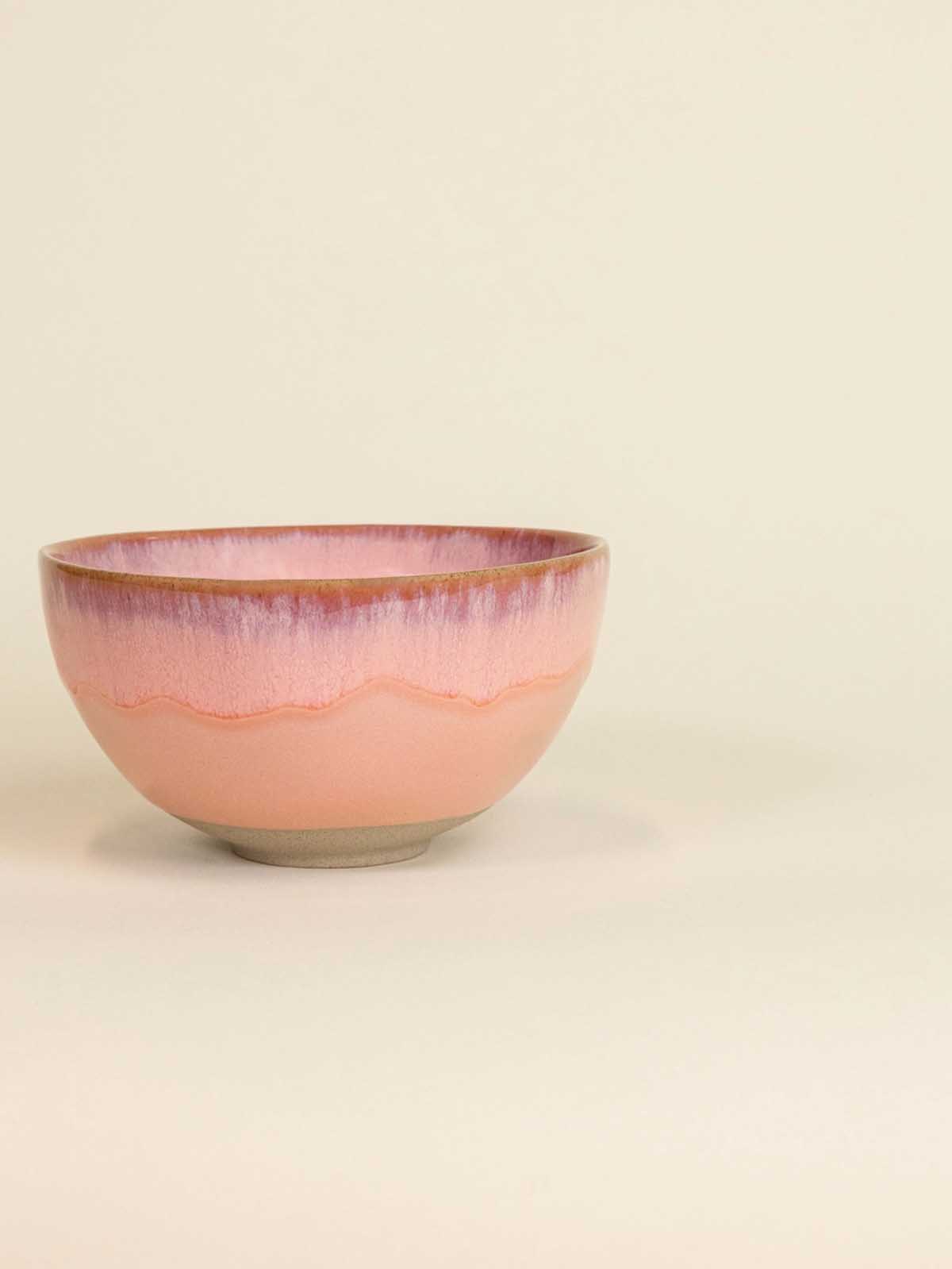 Morgenmads skål 15x15 cm - Koral - Billede 3