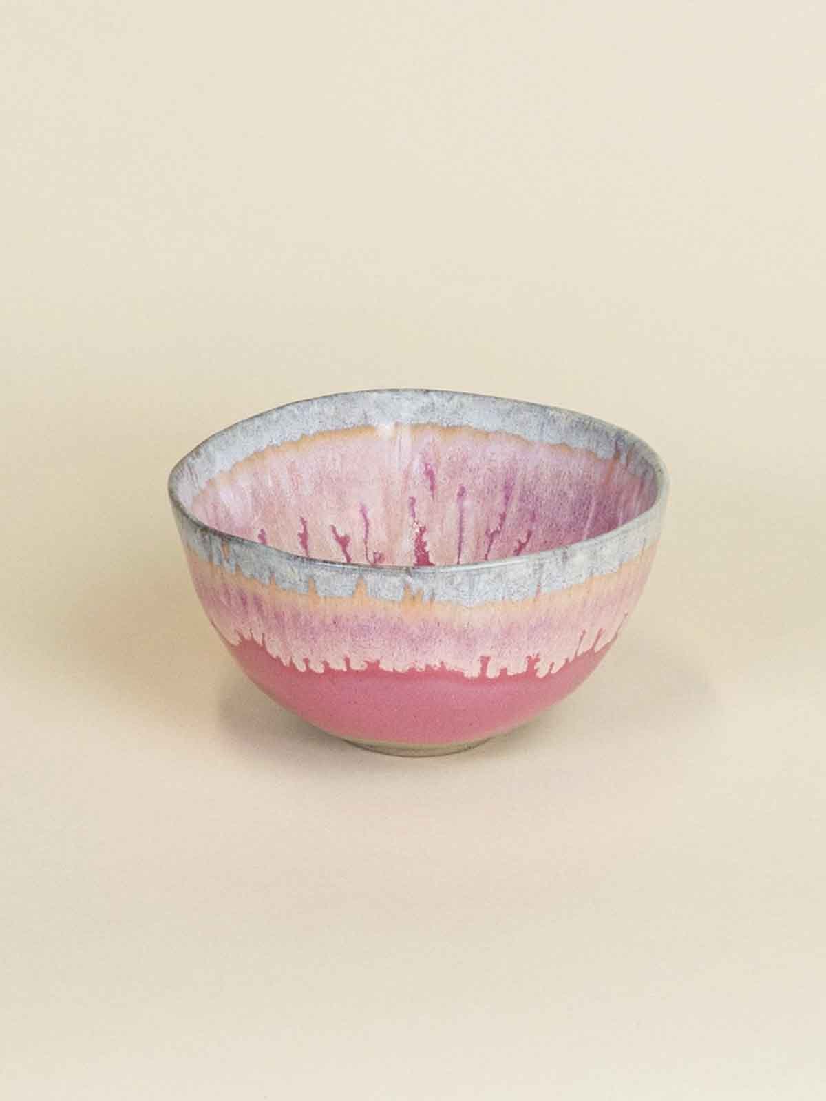 Morgenmads skål 15x15 cm - Pink