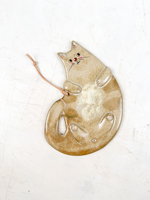 Vægophæng i keramik - "Kat" - Billede 4